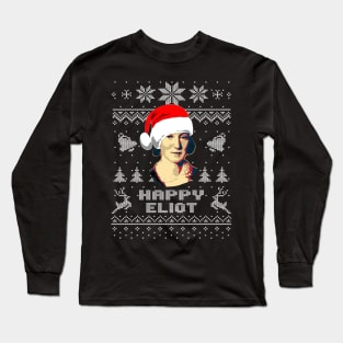 George Eliot Happy Eliot Long Sleeve T-Shirt